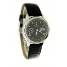 Jean Marcel Chronograph Valjoux 7750 38mm Steel Black Day Date Automatic Watch 