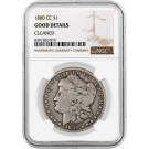 1880 CC Carson City $1 Morgan Silver Dollar NGC Good Details Cleaned Key Date