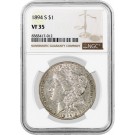 1894 S $1 Morgan Silver Dollar NGC VF35 Very Fine Circulated Key Date Coin