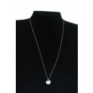 Return To Tiffany & Co 925 Sterling Silver Double Mini Heart Tag Necklace 20.5"
