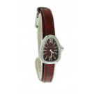 Bulgari Bvlgari Serpenti 102780 27mm Steel Red Lacquer Dial Diamond Quartz Watch