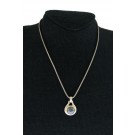 Vintage 1999 Tiffany & Co 18k Gold Sterling Silver Hematite Snake Chain Necklace