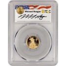 2022 W $5 Proof American Gold Eagle 1/10 oz Reagan Series PCGS PR70 DCAM FDOI