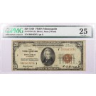 Series Of 1929 $20 Note FRBN Minneapolis Fr#1870-I IA Block PMG VF25