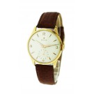 Vintage 1950 Zenith Calibre 40 35mm 18k Yellow Gold Mechanical Watch