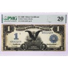 Series Of 1899 $1 Black Eagle Silver Certificate Fr#232 PMG VF20 Splits Stained #044