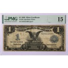 Series Of 1899 $1 Black Eagle Silver Certificate Fr#236 PMG Choice Fine 15 #085