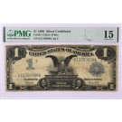 Series Of 1899 $1 Black Eagle Silver Certificate Fr#235 PMG Choice Fine 15 #068