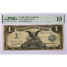 Series Of 1899 $1 Black Eagle Silver Certificate Fr#236 PMG Choice Fine 15 #087