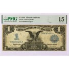 Series Of 1899 $1 Black Eagle Silver Certificate Fr#233 PMG Choice Fine 15 #060