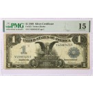 Series Of 1899 $1 Black Eagle Silver Certificate Fr#233 PMG Choice Fine 15 #066