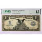 Series Of 1899 $1 Black Eagle Silver Certificate Fr#232 PMG Choice Fine 15 #048