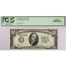 Series Of 1934 A $10 Small Size Note FRN Chicago Fr#2006-G PCGS Gem New 65 PPQ
