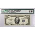 Series Of 1953 B $10 Small Size Silver Certificate Fr#1708 PCGS Gem UNC 65 EPQ