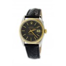 1978 Tiffany & Co Rolex Datejust 16013 36mm Two Tone Gilt Dial Automatic Watch