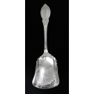 Antique 1859 Tiffany & Co Henry Hebbard Mask Sterling Silver Cracker Scoop 8 3/4