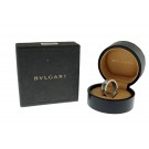 Bulgari Bvlgari B Zero 18k White Gold Two Band Ring Size 10.75 EU 65 With Box