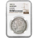 1883 S $1 Morgan Silver Dollar NGC AU Details Cleaned Key Date Coin #003