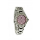 Tag Heuer Link Pink 200m WJ1315 27mm Steel Mother Of Pearl Dial Quartz Watch