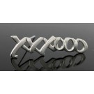 Tiffany & Co Paloma Picasso 925 Sterling Silver XXXOOO Hugs & Kisses Brooch Pin