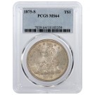 1875 S T$1 Trade Dollar Silver PCGS MS64 Type 1 Uncirculated Coin #359
