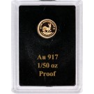 2024 Proof South Africa Krugerrand 1/50 oz Gold Coin