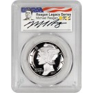 2021 W $25 Proof American Palladium Eagle 1oz Reagan Series PCGS PR70 DCAM FDOI