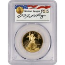 1999 W $25 Proof American Gold Eagle 1/2 oz Reagan Series PCGS PR69 DCAM