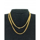 Tiffany & Co Elsa Peretti 18k Yellow Gold Mesh Chain Necklace 30"