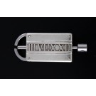 Vintage 2004 Tiffany & Co 925 Sterling Silver Atlas Valet Key Ring MISSING RINGS