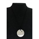 Tiffany & Co Elsa Peretti Sterling Silver 35.5mm Round Disc Pendant