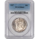 1937 50C Walking Liberty Silver Half Dollar PCGS MS63 Uncirculated Coin