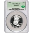 1955 50C Proof Franklin Half Dollar CAC PR66 Cameo Witter Brick Seth Chandler