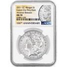 2021 CC Privy Mark 100th Anniversary $1 Morgan Silver Dollar NGC MS70 Advance Releases