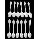 Set Of 12 Tiffany & Co Whittier Silverplate Oval Place Soup Spoons 7 1/4" Mono S