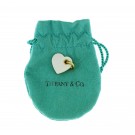 Vintage Tiffany & Co 18k Yellow Gold MOP Mother Of Pearl Heart Charm Pendant