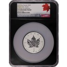 2018 $50 CAD Reverse Proof 3 oz .999 Fine Silver Canadian Maple Leaf Incuse NGC PF70