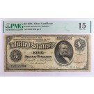 Series Of 1891 $5 Large Size Silver Certificate Fr#266 PMG Choice Fine 15