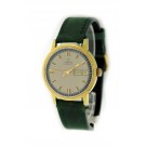 Vintage Omega 166.0117 Cal 1020 35mm Gold Filled Steel Day Date Automatic Watch