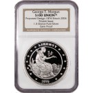 2006 $100 Union George T Morgan 1876 Proposed Design 1.5 oz Silver NGC Gem Proof