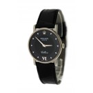 Vintage Rolex Cellini 5115 32mm 18k White Gold Black Gray Dial Manual Watch 
