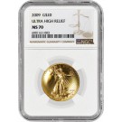 2009 $20 Ultra High Relief St Gaudens Double Eagle 1 oz .9999 Fine Gold NGC MS70 #003