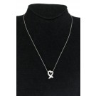 Tiffany & Co Paloma Picasso Sterling Silver Large Loving Heart Pendant Necklace