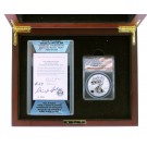 2019 S $1 Enhanced Reverse Proof Silver American Eagle 1 oz ANACS RP70 DCAM COA