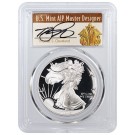 1995 W $1 Proof Silver American Eagle PCGS PR70 DCAM Thomas Cleveland Signed Label