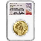 2015 W $100 American Liberty High Relief Gold 1 oz .9999 NGC MS70 Mike Castle Label