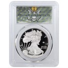 2020 W End Of WWII 75TH V75 Proof 1 oz Silver American Eagle PCGS PR70 DCAM FDOI