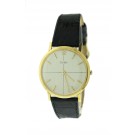 Vintage Cartier Jaeger LeCoultre 818 1901 18K Gold 34mm Thin Mechanical Watch 