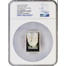 2022 $2 Niue Proof Lord of the Rings Fellowship of the Ring 1 oz .999 Silver NGC PF70 UC FR