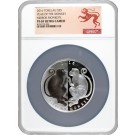 2016 $5 Tokelau Year Of The Monkey Mirror Monkeys 1 oz .999 Silver NGC PF69 UC